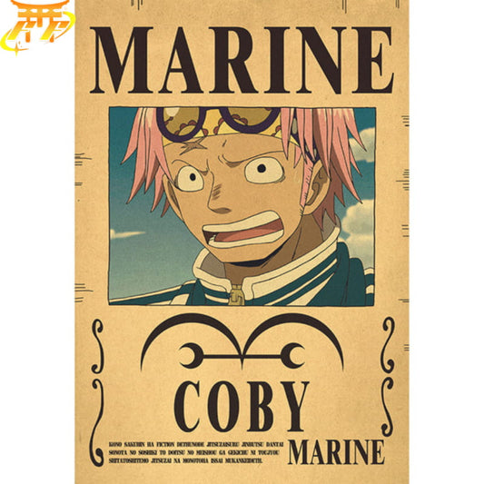 Coby "Wanted" Poster – One Piece™