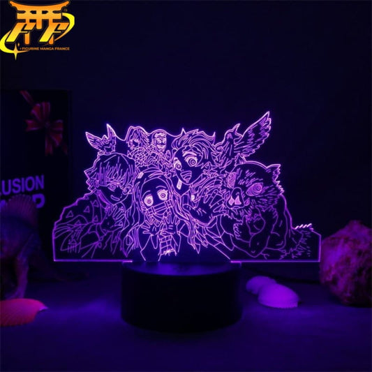 Demon Slayer-karaktärer 3D-lampa – Demon Slayer™