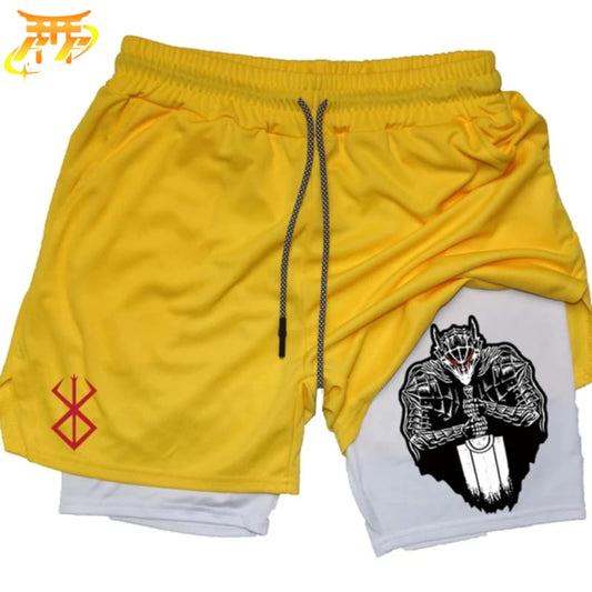 Den Svarta Riddaren “Gul och Vit” Shorts – Berserk™