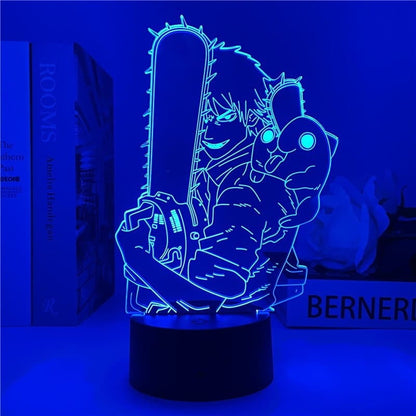 Denji 3D-lampa – Chainsaw Man™