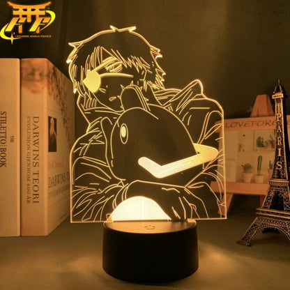 Denji × Pochita 3D-lampa – Chainsaw Man™