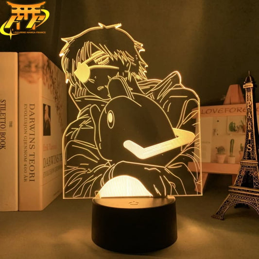 Denji × Pochita 3D-lampa – Chainsaw Man™