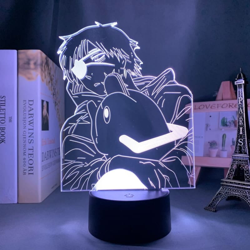 Denji × Pochita 3D-lampa – Chainsaw Man™