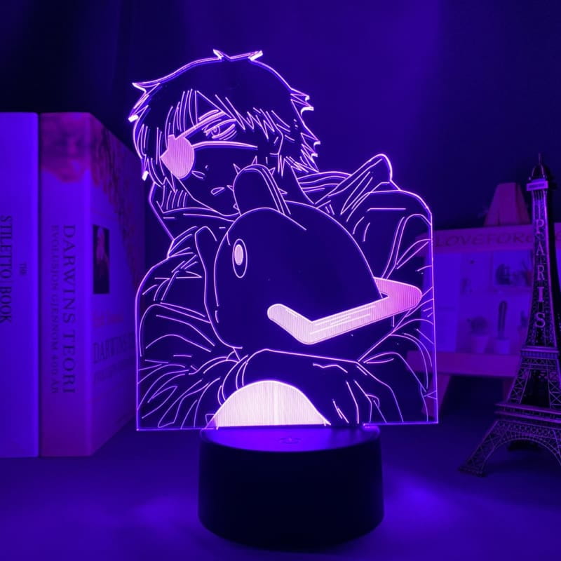 Denji × Pochita 3D-lampa – Chainsaw Man™