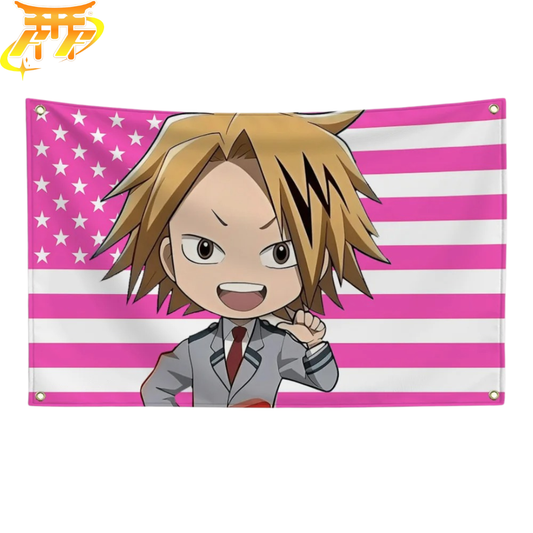 Denki Kaminari Flagga ”Chibi-studentstil” – My Hero Academia™