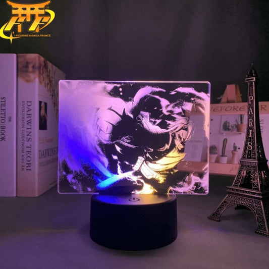Denki Kaminari tvåfärgad 3D-lampa – My Hero Academia™