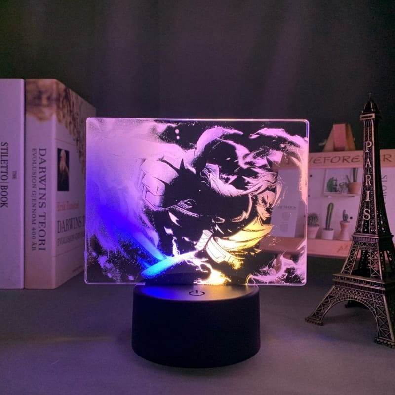 Denki Kaminari tvåfärgad 3D-lampa – My Hero Academia™