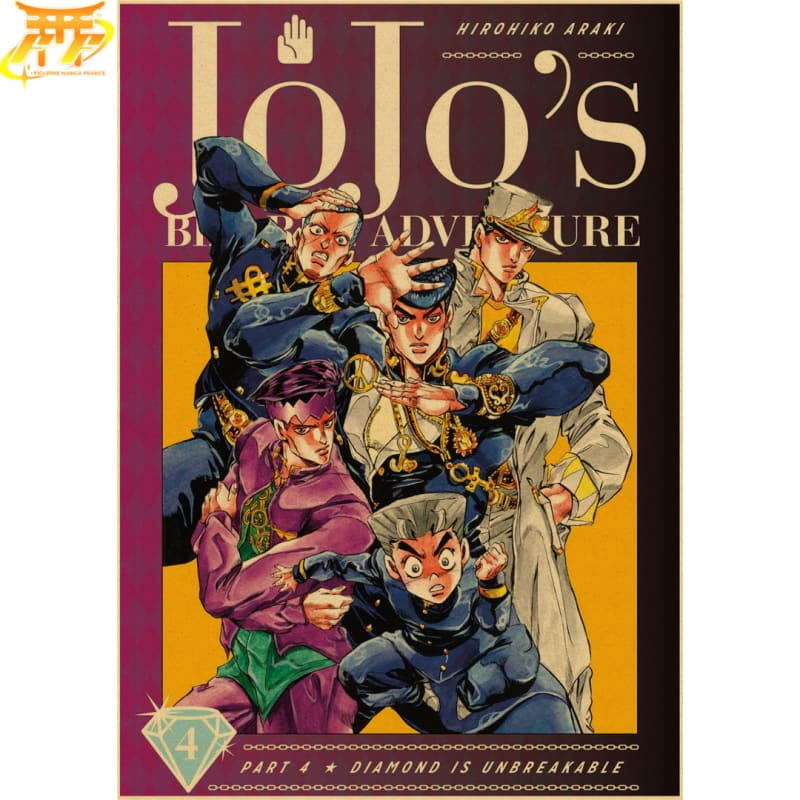 Diamond Is Unbreakable Poster – JoJo’s Bizarre Adventure™