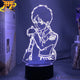 Eren Jäger 3D-lampa - Attack on Titan™