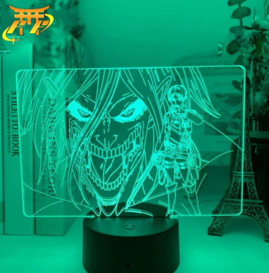 Eren Jaeger 3D-lampa - Attack on Titan™