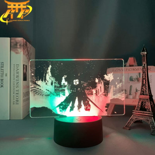 Eren Jaeger tvåfärgad 3D-lampa - Attack on Titan™
