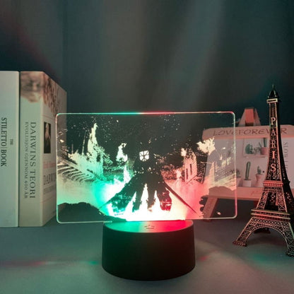 Eren Jaeger tvåfärgad 3D-lampa - Attack on Titan™