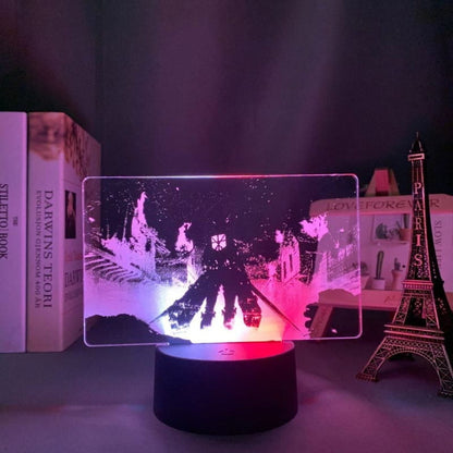 Eren Jaeger tvåfärgad 3D-lampa - Attack on Titan™