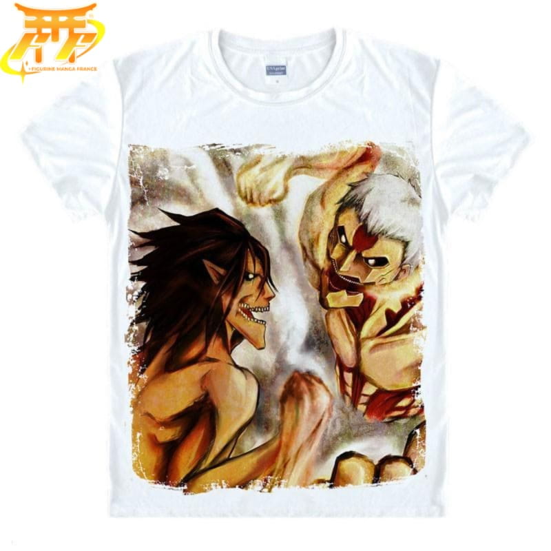 Eren mot Reiner T-shirt - Attack on Titan™