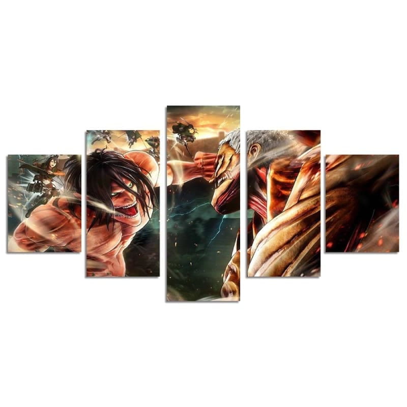 Eren vs Reiner Tavla - Attack on Titan™
