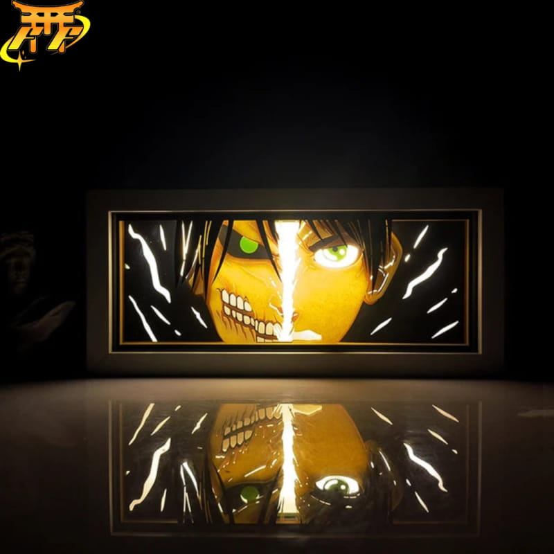 Eren x Attack Titan 3D-nattlampa – Attack on Titan™