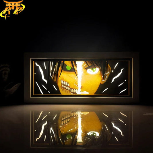 Eren x Attack Titan 3D-nattlampa – Attack on Titan™