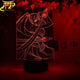 Erza Scarlet 3D-lampa – Fairy Tail™