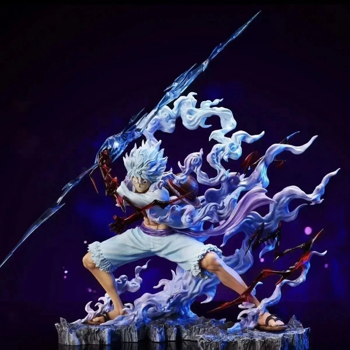 Figur Luffy Gear 5th "Kungarnas Haki" - One Piece™