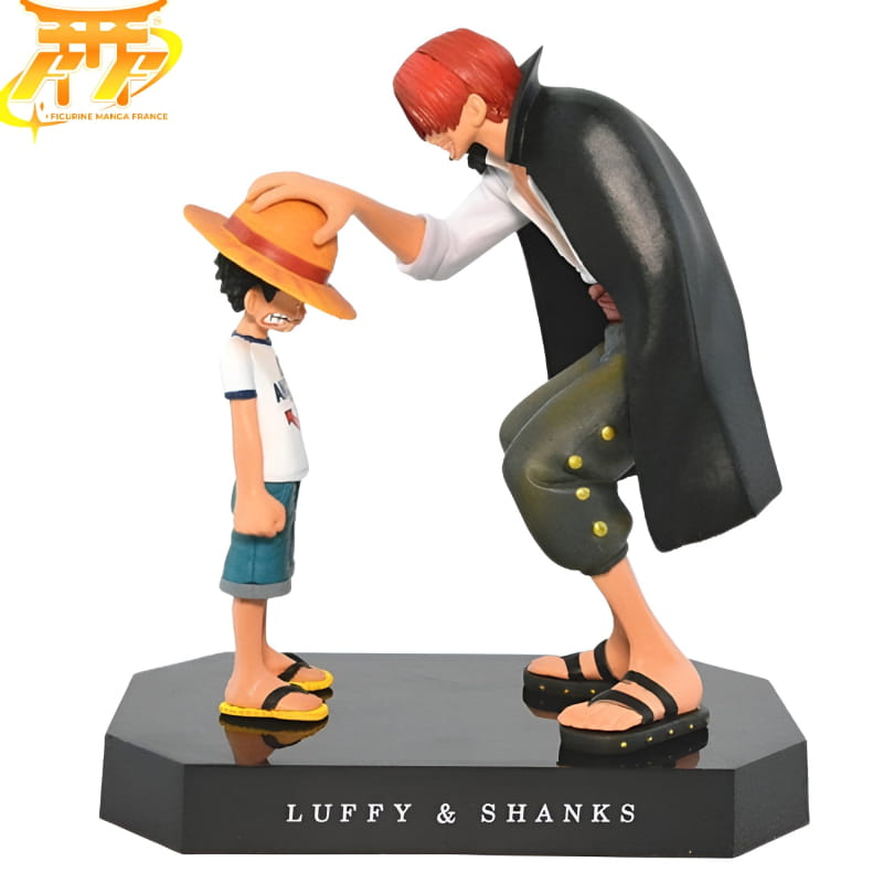 Figur Shanks den Rödhårige med Monkey D Luffy - One Piece™