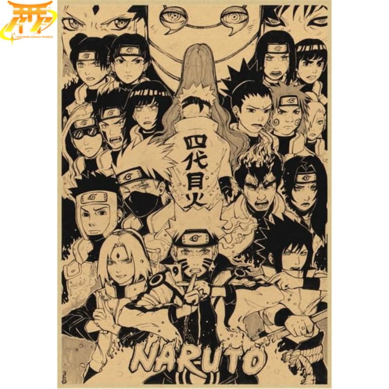 Fjärde Stora Ninjavärldskriget Poster – Naruto™
