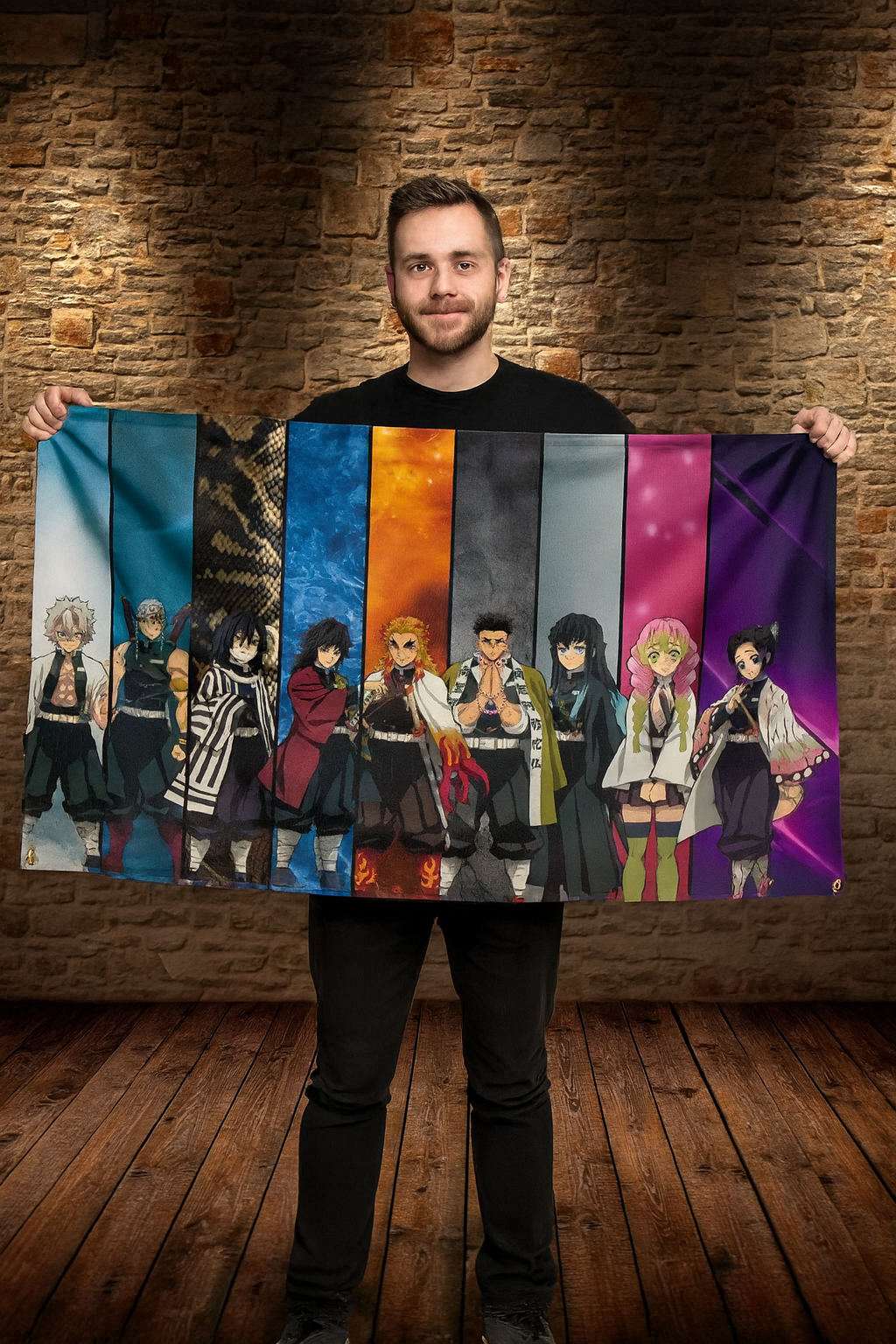 Flagga Andningens Mästare – Demon Slayer™