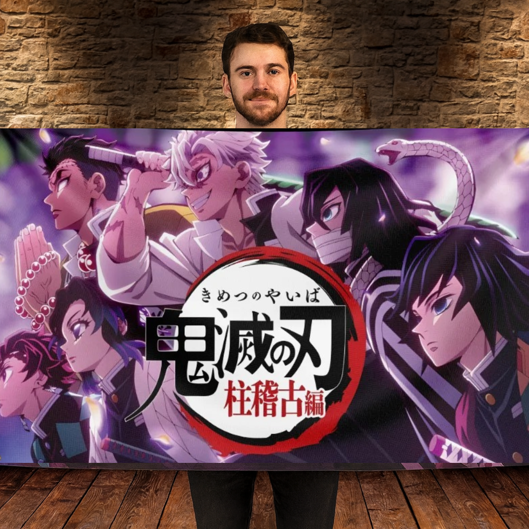 Flagga "Hashiras träningsark" – Demon Slayer™