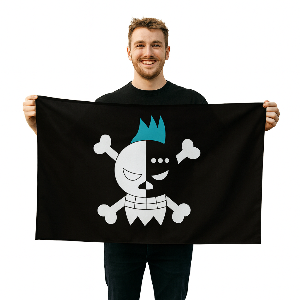 Franky Pirates Flagga – One Piece™