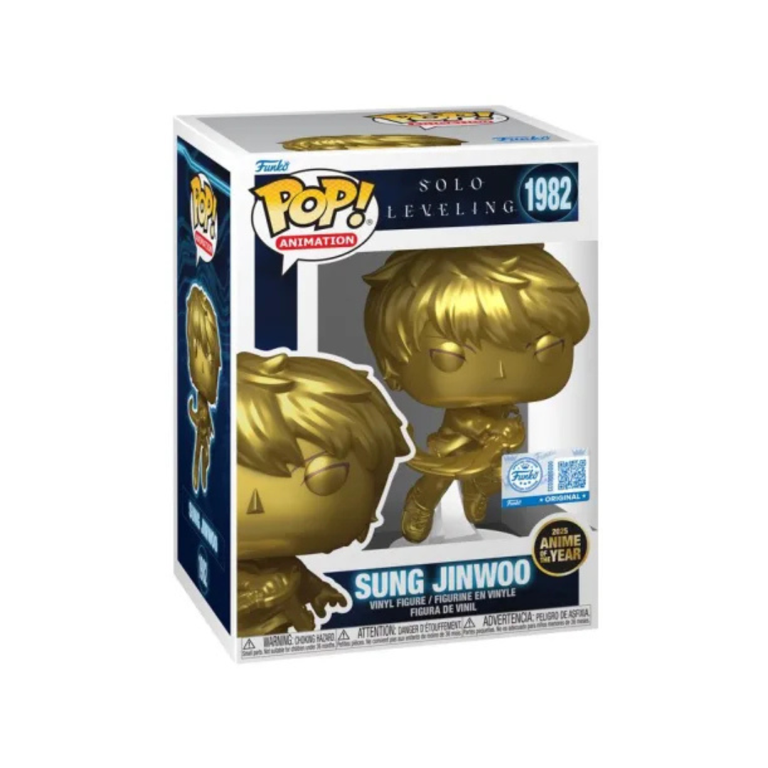 Funko POP Sung Jin-Woo ”Gyllene” – Solo Leveling™