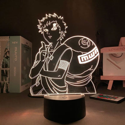Gaara 3D-lampa – Naruto Shippuden™
