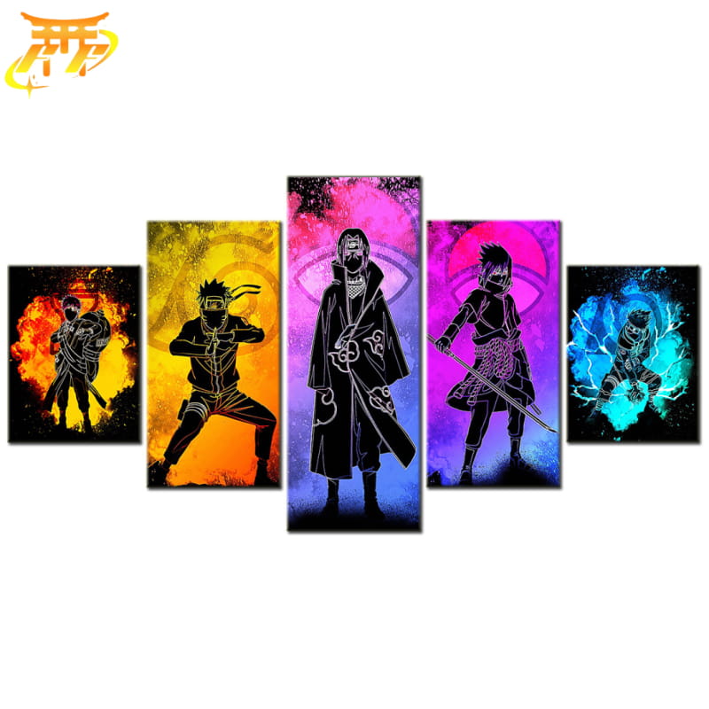 Gaara & Naruto & Itachi & Sasuke Tavla - Naruto Shippuden™