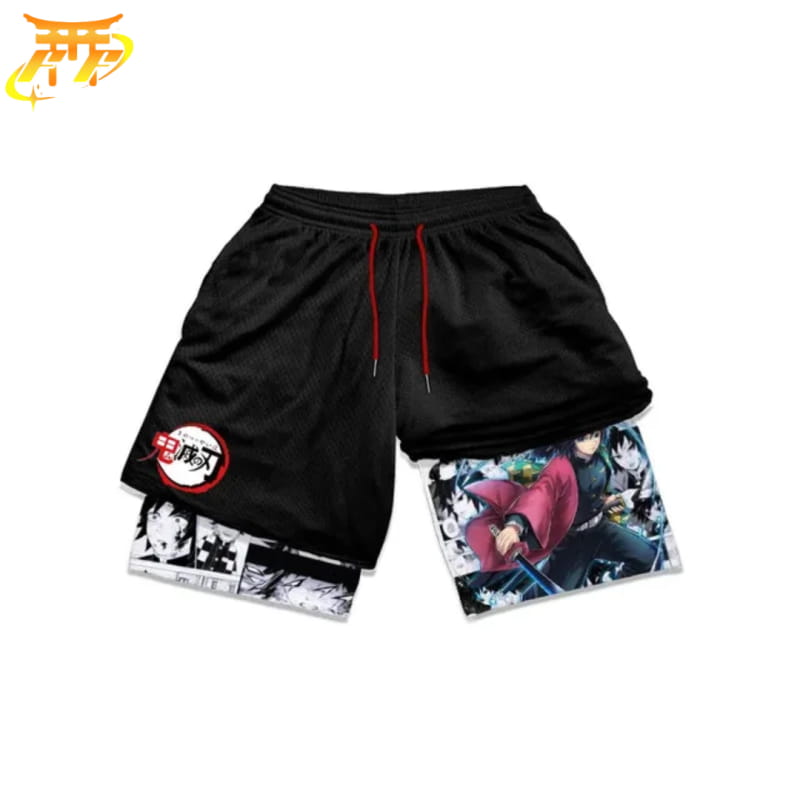 Giyu Tomioka Vattnets andning Shorts – Demon Slayer™