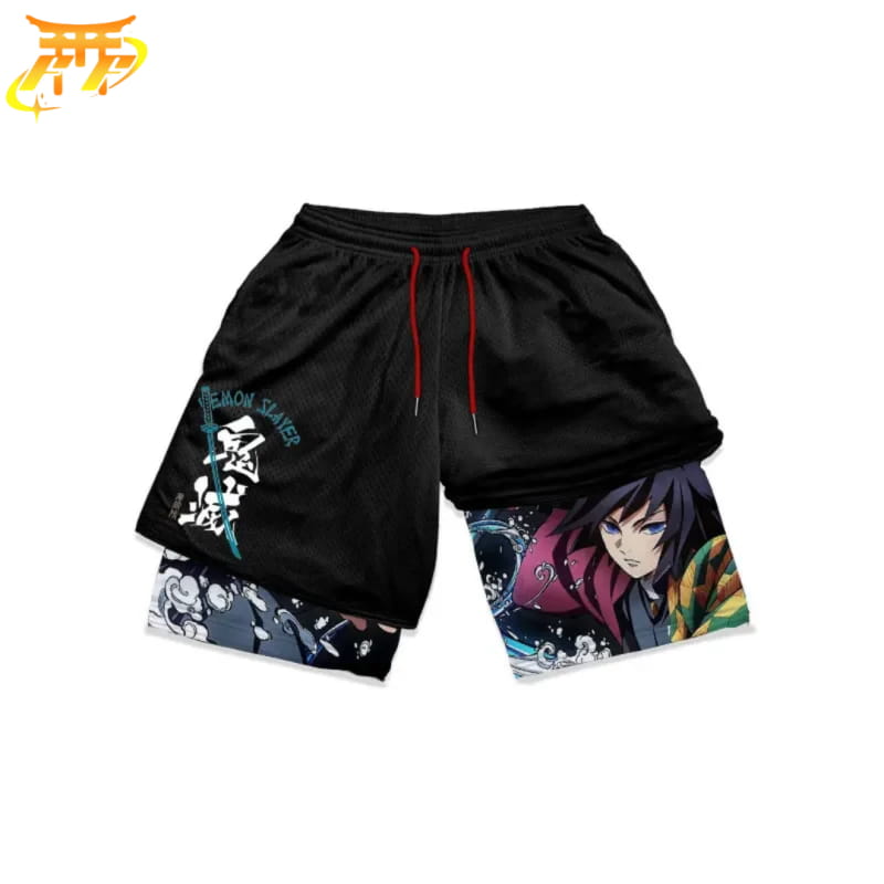 Giyu Vattnets Pelare Shorts – Demon Slayer™
