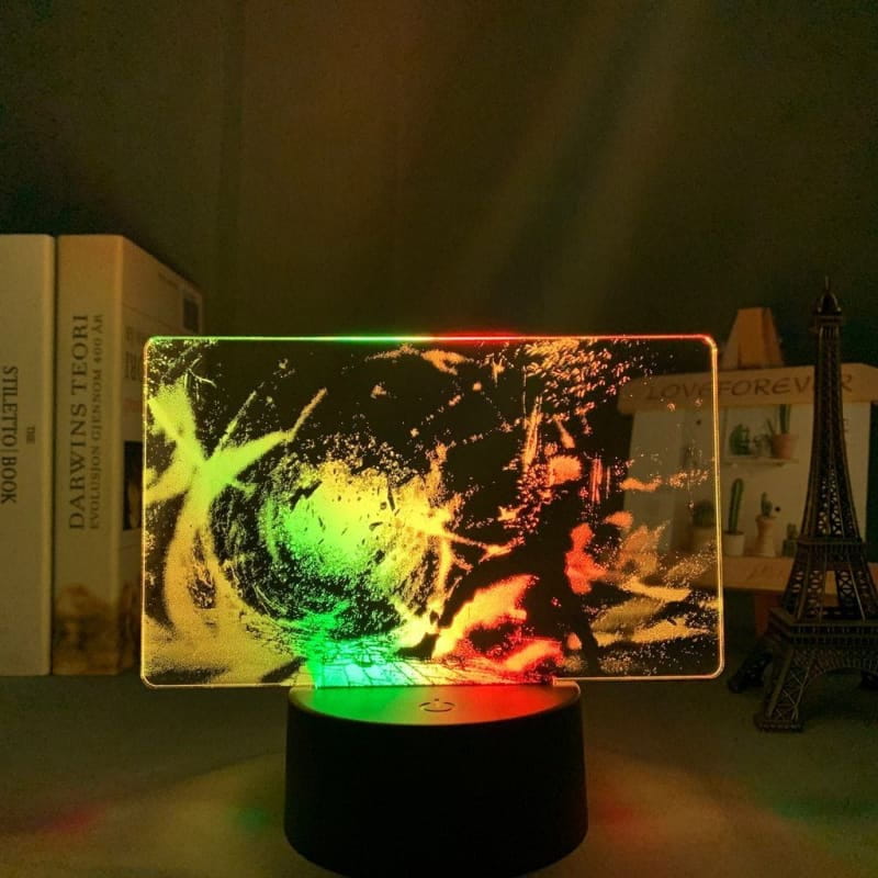 Gojo Satoru tvåfärgad 3D-lampa – Jujutsu Kaisen™