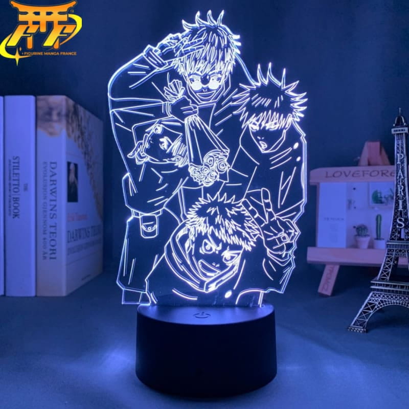 Gojo och hans elever 3D-lampa – Jujutsu Kaisen™