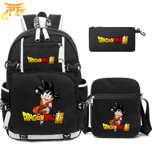 Goku DBS ryggsäck med pennfodral och axelväska – Dragon Ball Z™
