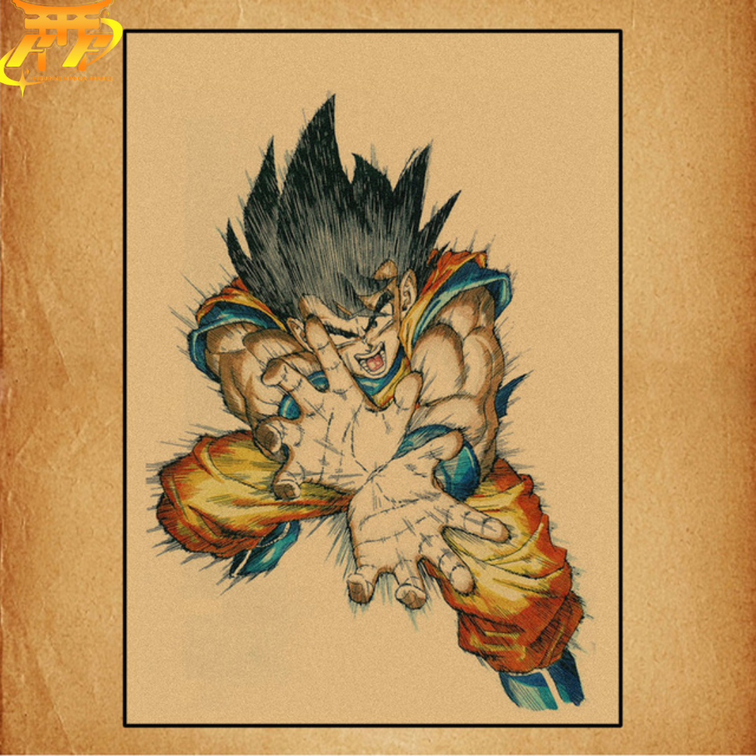 Goku Kamehameha Poster – Dragon Ball Z™