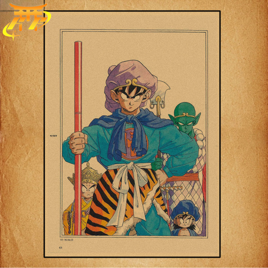 Goku "Nyoï Bo" Poster – Dragon Ball Z™