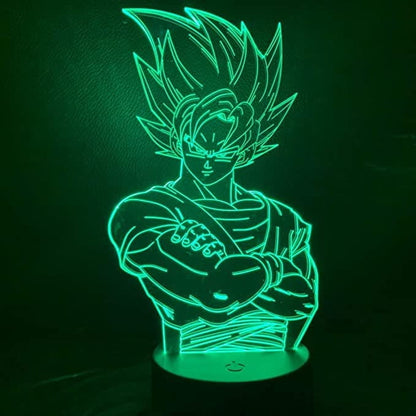 Goku SSJ Rosé 3D-lampa – Dragon Ball Z™