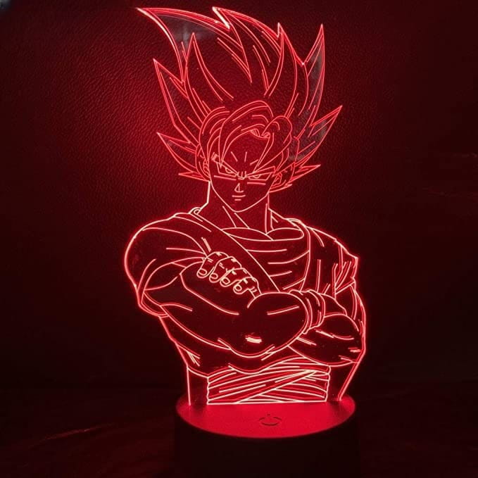 Goku SSJ Rosé 3D-lampa – Dragon Ball Z™