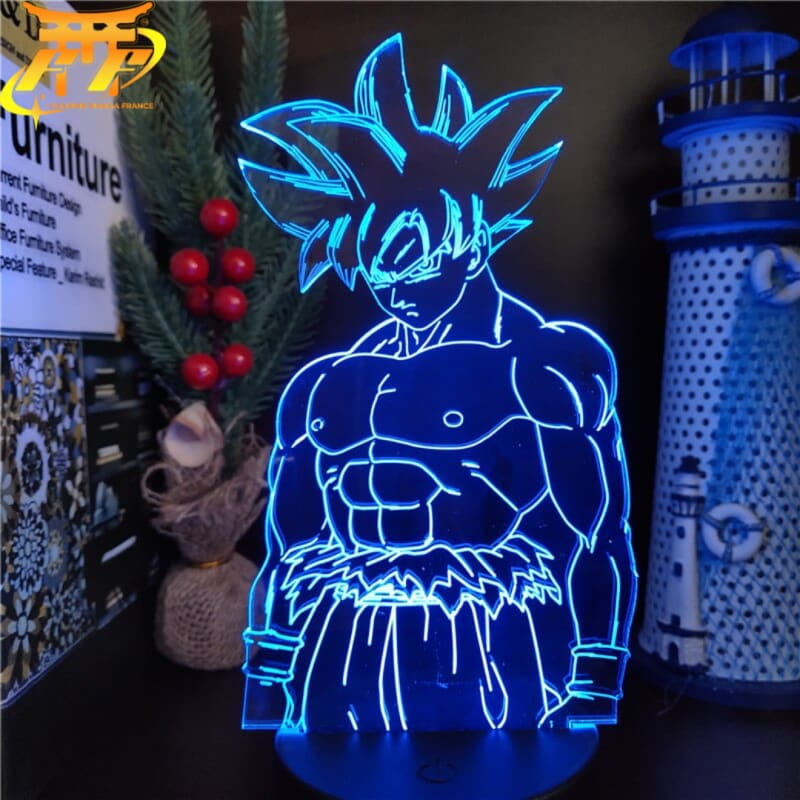 Goku Ultra Instinct 3D-lampa – Dragon Ball Z™
