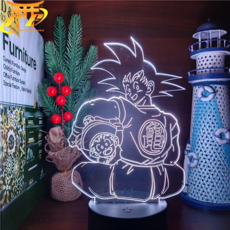Goku x Gohan 3D-lampa – Dragon Ball Z™