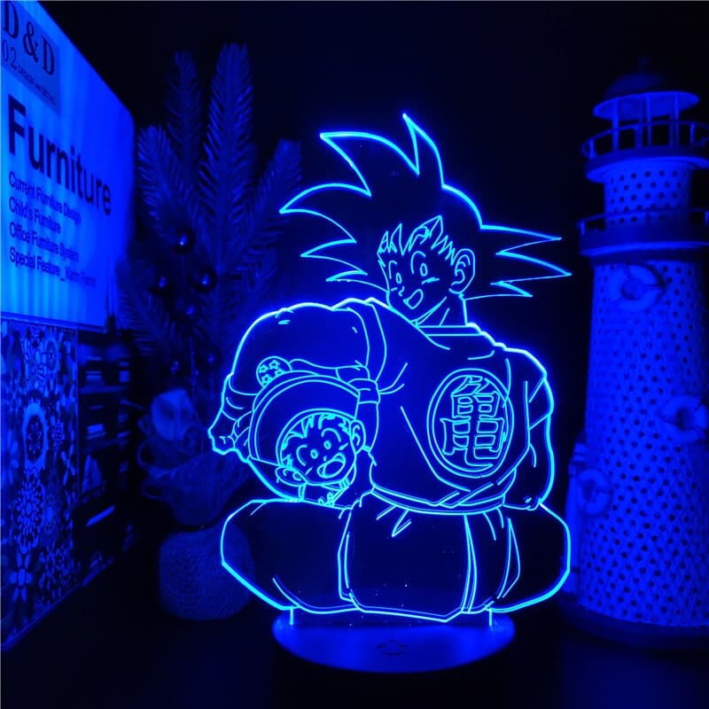 Goku x Gohan 3D-lampa – Dragon Ball Z™