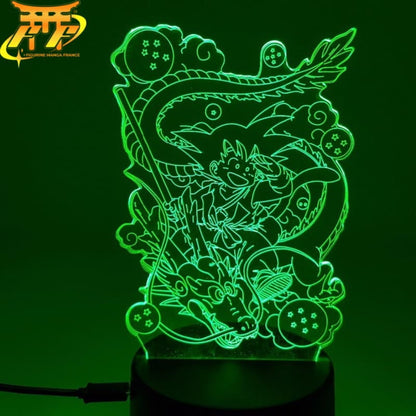 Goku x Shenron 3D-lampa – Dragon Ball Z™