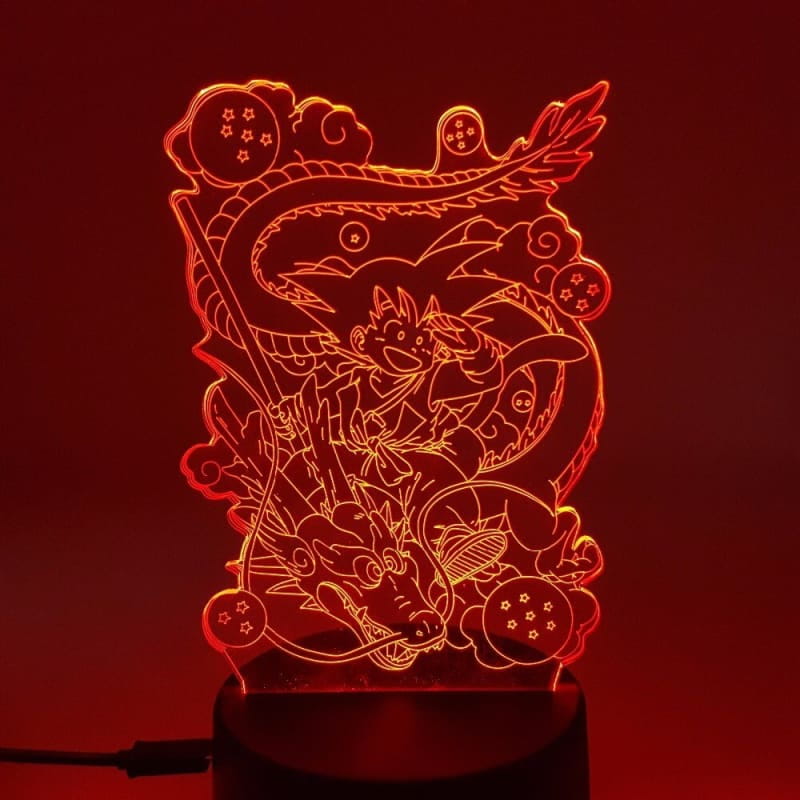 Goku x Shenron 3D-lampa – Dragon Ball Z™