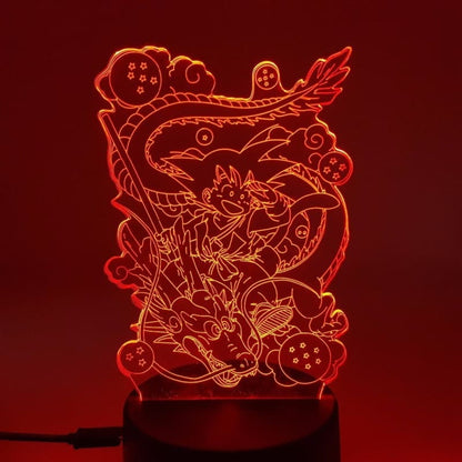 Goku x Shenron 3D-lampa – Dragon Ball Z™