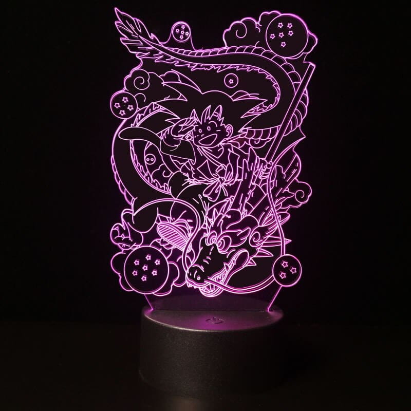 Goku x Shenron 3D-lampa – Dragon Ball Z™
