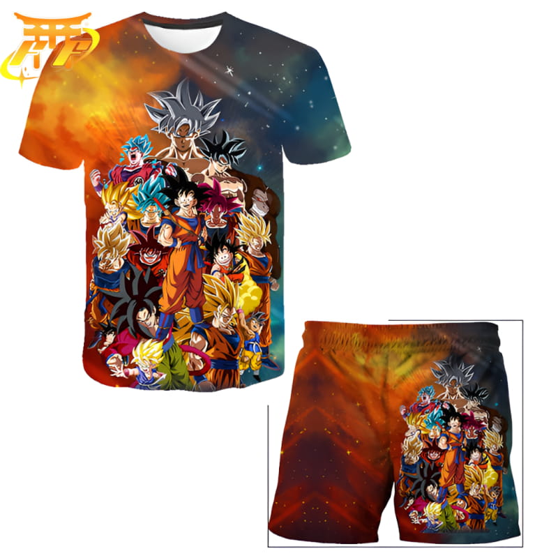Gokus Transformationer Pyjamas med Shorts – Dragon Ball Z™