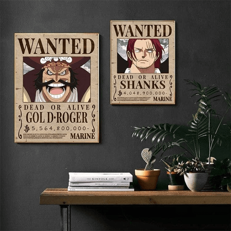 Gol D. Roger "Wanted" Poster – One Piece™