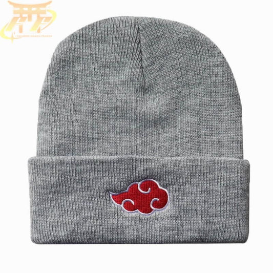 Grå/Röd Akatsuki Mössa - Naruto Shippuden™